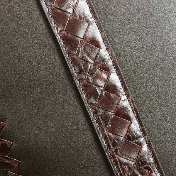Bottega Veneta intrecciato leather tote 16042 brown